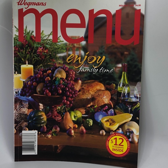 Wegmans Menu Holiday 2009 Magazine - Picture 12 of 13